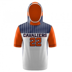 Pull Over Short Sleeve Hoodie